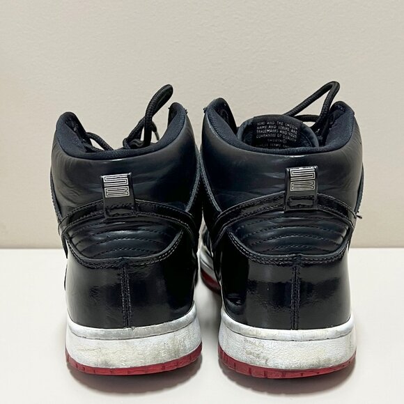 Nike Dunk High SB Men's Size 9.5 Rivals Pack AJ7730-001BRED - Picture 6 of 8